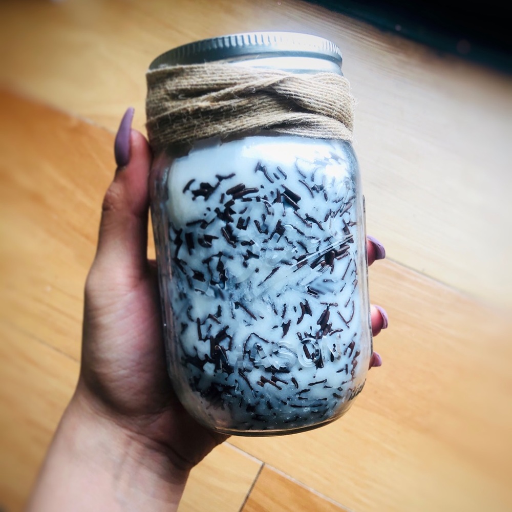 New Cappuccino Espresso sprinkle candle